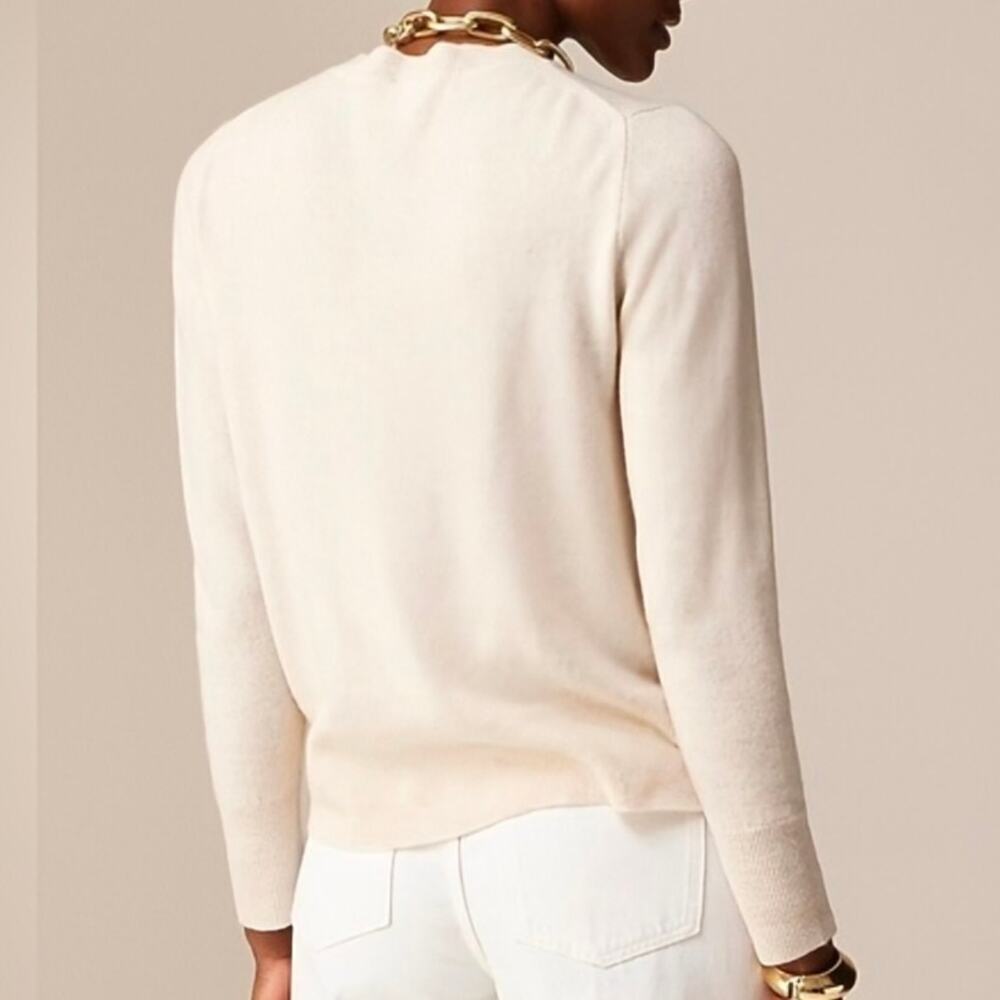 J. Crew Cashmere Classic-Fit Crewneck Sweater - Picture 12 of 12
